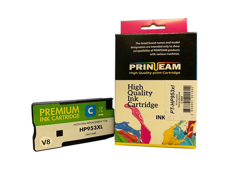 PT tinta za HP F6U16AE no.953XL, CYAN, 1600str.