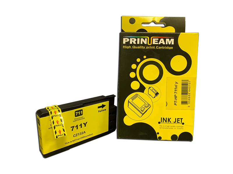 Tinta Print-Team kompatibilna sa HP 711, YELLOW, 29ml.