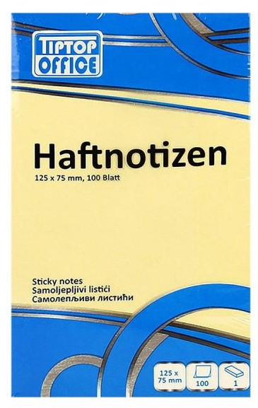 Samoljepljivi Blok, 125x75mm, 100 listića