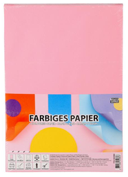 [TTO 405980] Papir u boji, A4, Pastelno roza 250/1
